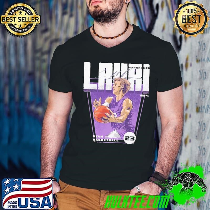 Lauri Markkanen Finnish professional basketball player Utah Premiere Guys V Neck
