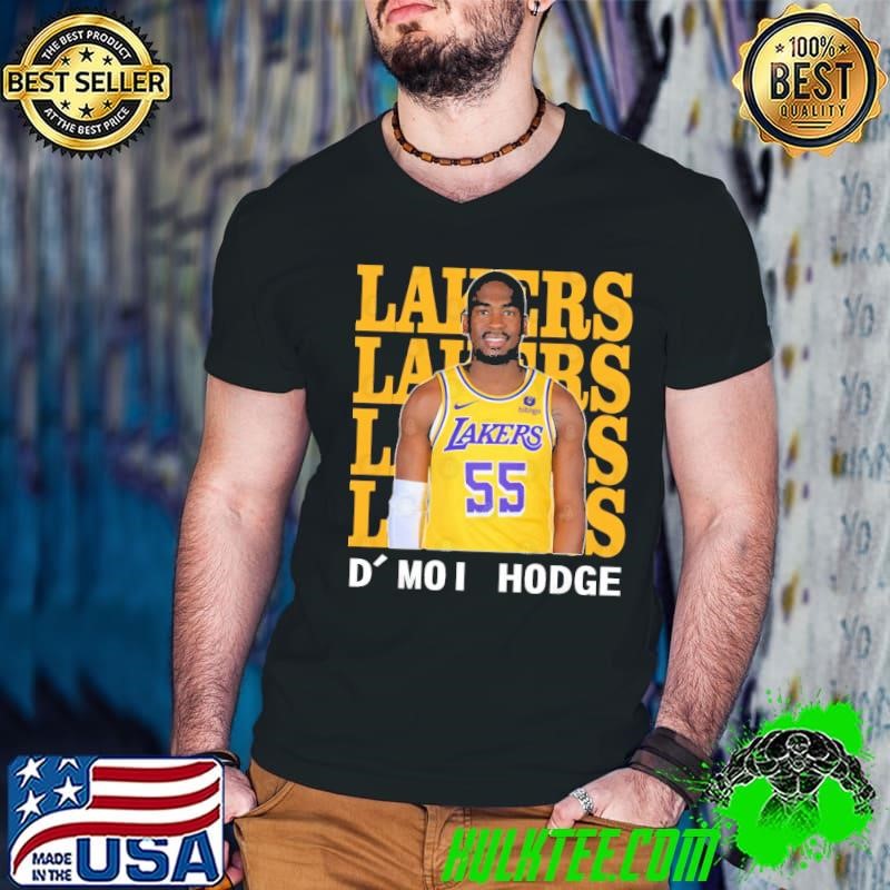 Los Angeles Lakers D'Moi Hodge British professional basketball player Guys V Neck