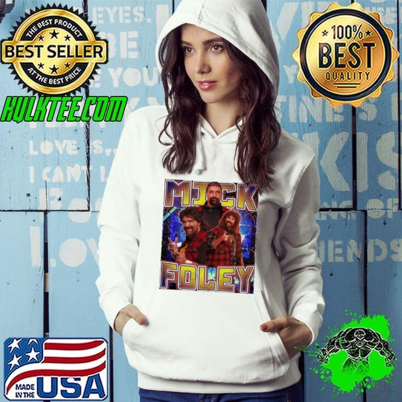 MICK FOLEY American retired professional wrestler and author Hoodie