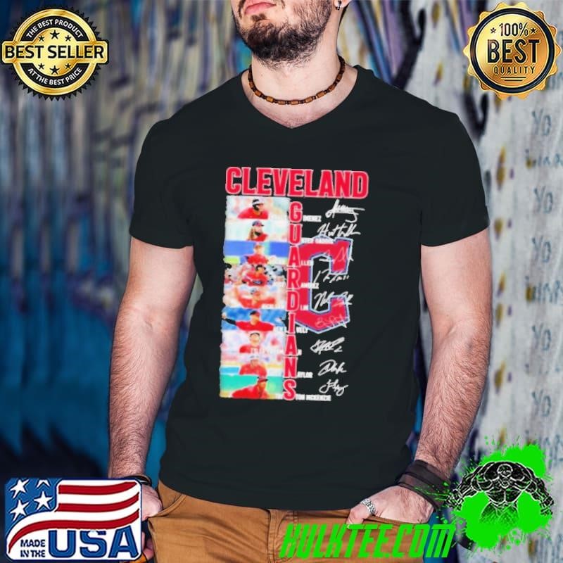MLB Team Players Cleveland Guardian 2024 Signatures Shirt