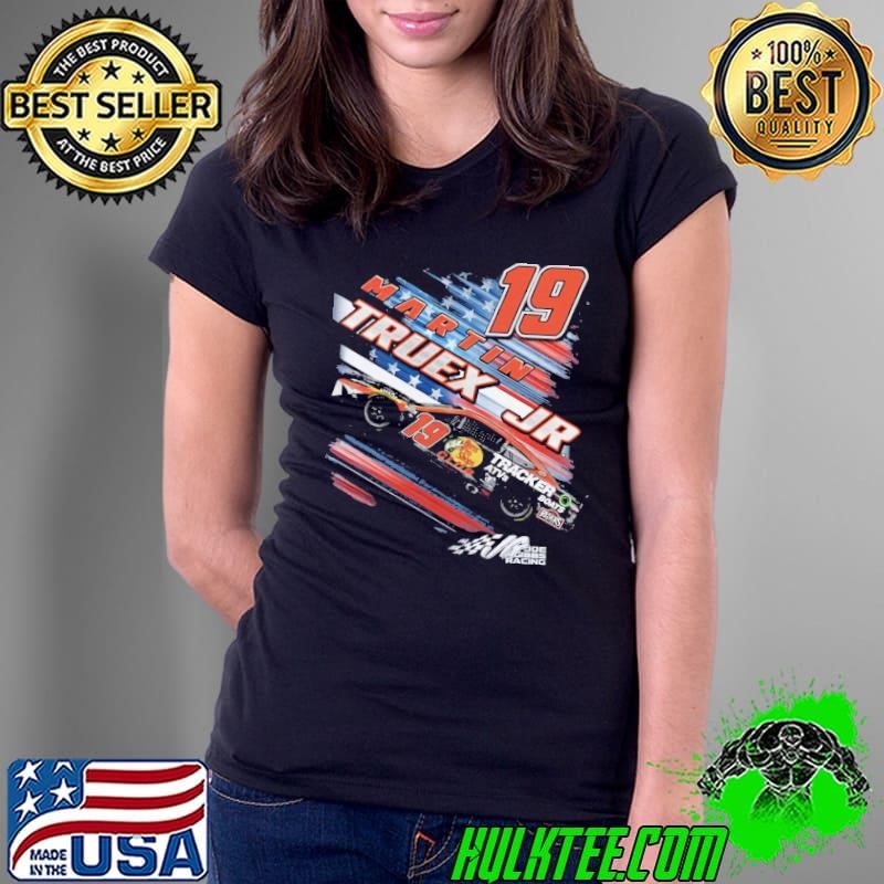 Martin Truex Jr. Patriotic American professional stock car racing driver Ladies Tee