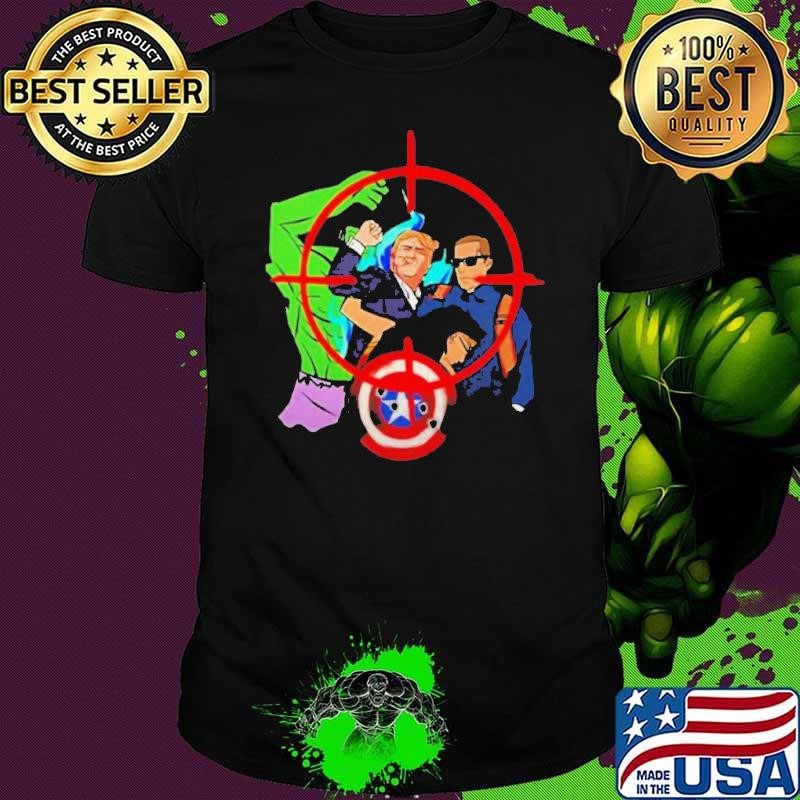 Marvel Avengers Trump Shooting shirt