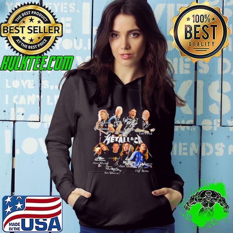 Metallica M72 World Tour 2024 Graphics Design Signatures Hoodie
