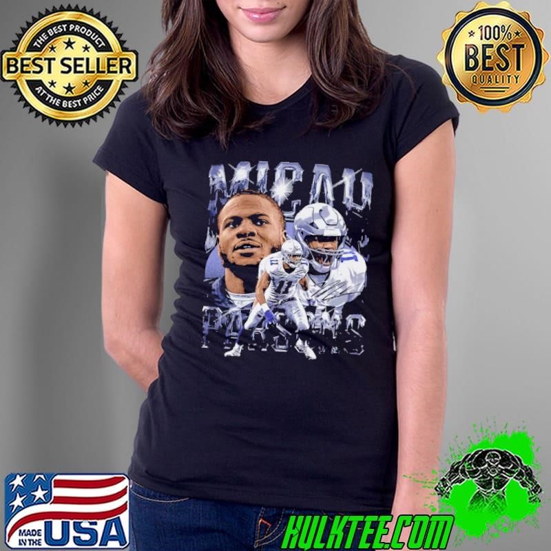 Micah Parsons American football linebacker Dallas Cowboys Vintage Ladies Tee