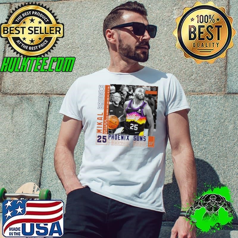 Mikal bridges American professional basketball player NY Knicks NBA T-Shirt