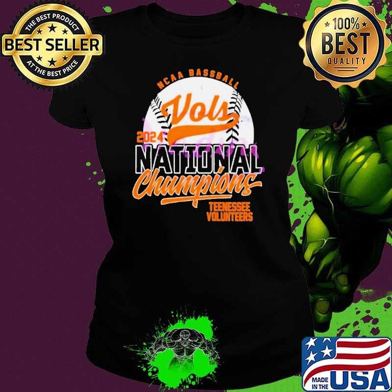 NCAA Baseball Vols 2024 National Champions Ladies tee