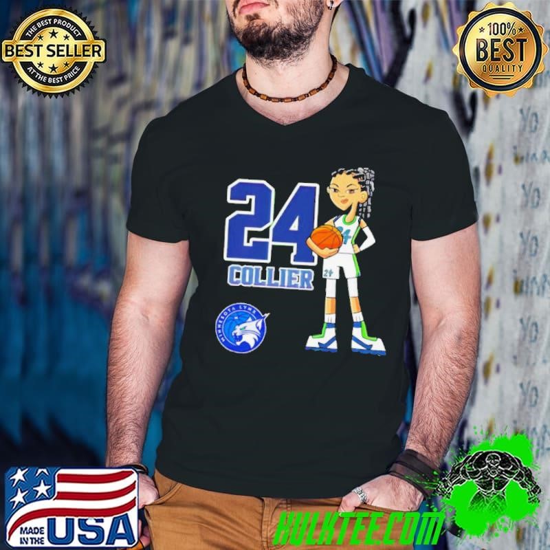Napheesa Collier Minnesota Lynx 24 cartoon shirt