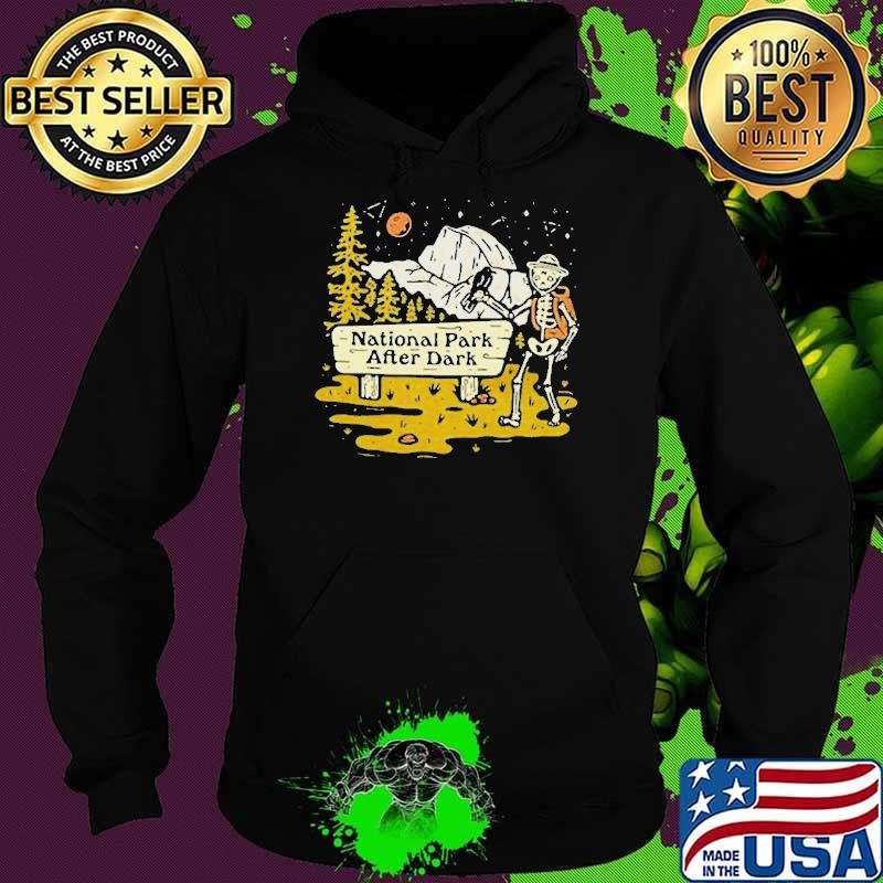 National Park After Dark Skeleton Vintage shirt