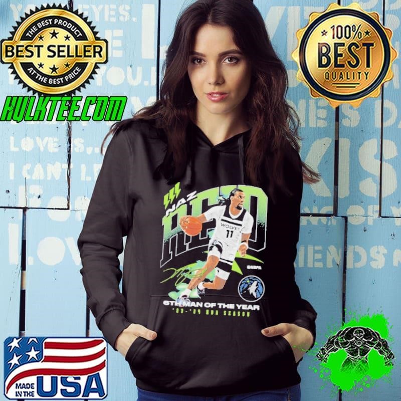 Naz Reid Minnesota Timberwolves 2024 NBA 6th Man Award Hoodie