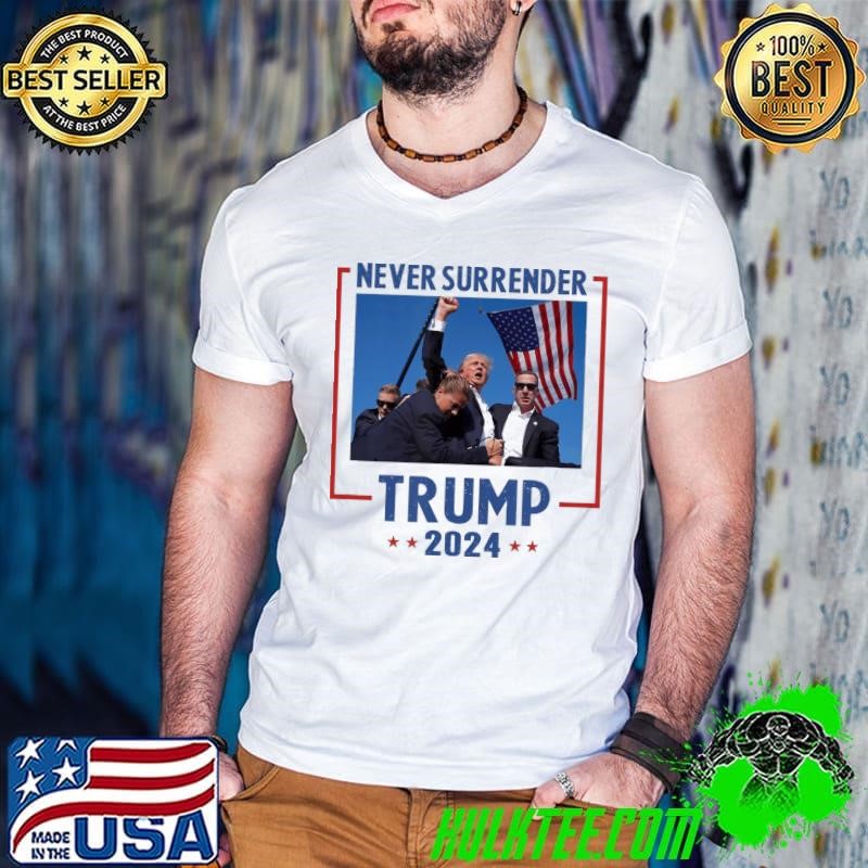 Never Surrender Trump The Air Pennsylvania 2024 T-Shirt