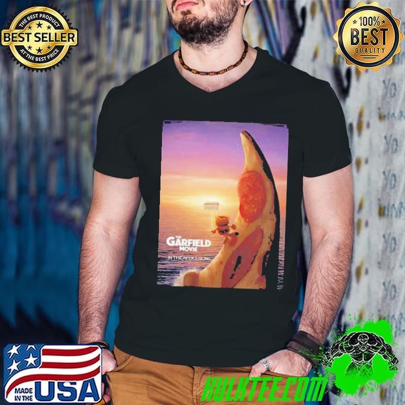New Moana 2 Themed Poster For The Garfield Movie 2024 Guys V Neck