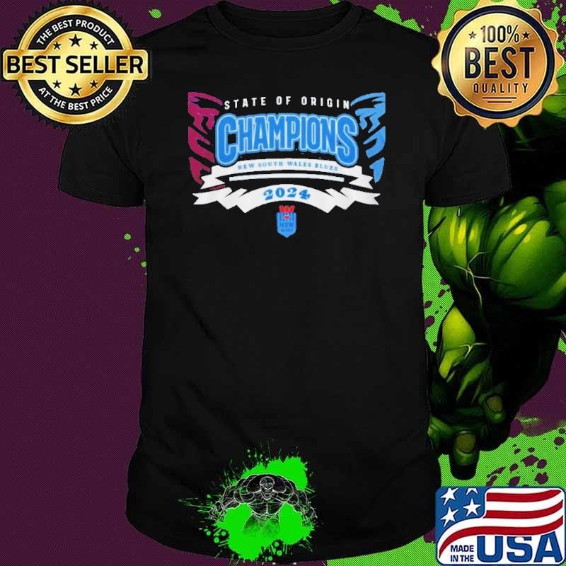 New South Wales Blues State Of Origin Champions 2024 Shirt