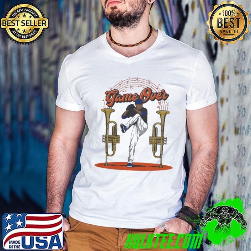 Nice Edwin Diaz Game Over Puerto Rican professional baseball pitcher New York Mets T-Shirt