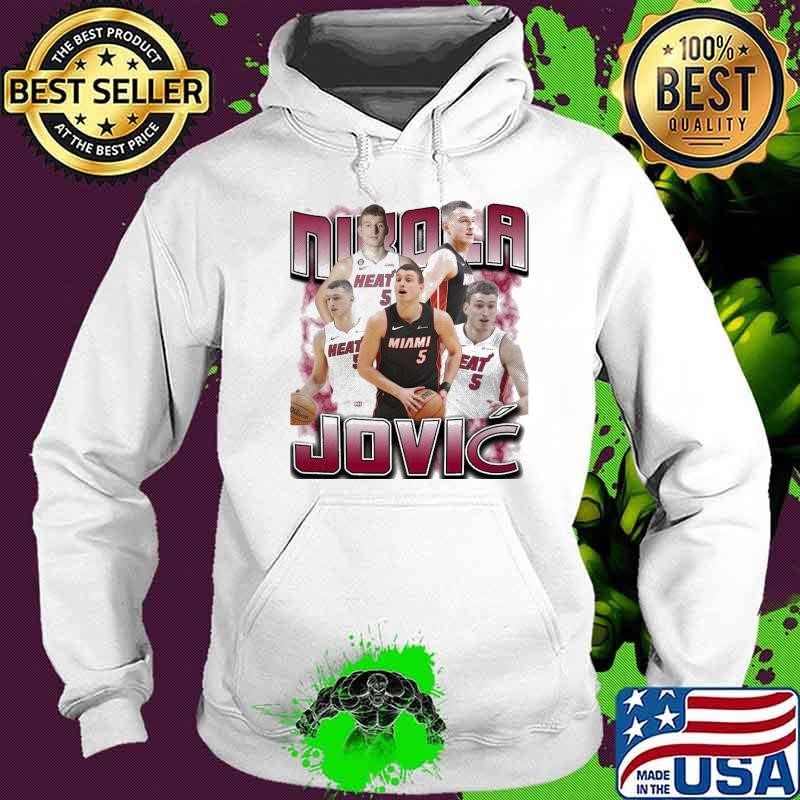 Nikola Jović Serbian professional basketball player Miami Heat Hoodie