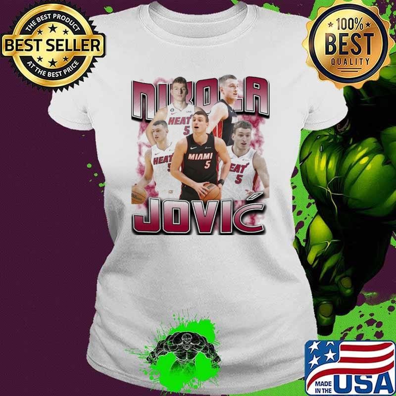 Nikola Jović Serbian professional basketball player Miami Heat Ladies tee