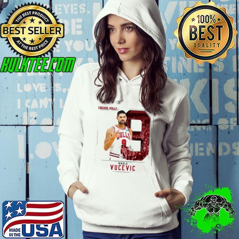 Nikola vucevic Montenegrin professional basketball player Chicago Bulls Hoodie Nikola vucevic Montenegrin professional basketball player Chicago Bulls Hoodie