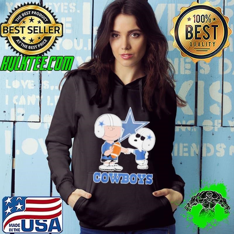 Peanuts Snoopy Fist Bump Charlie Brown Dallas Cowboys Hoodie