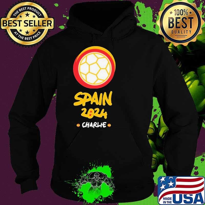 Personalised Spain football 2024 custom name shirt