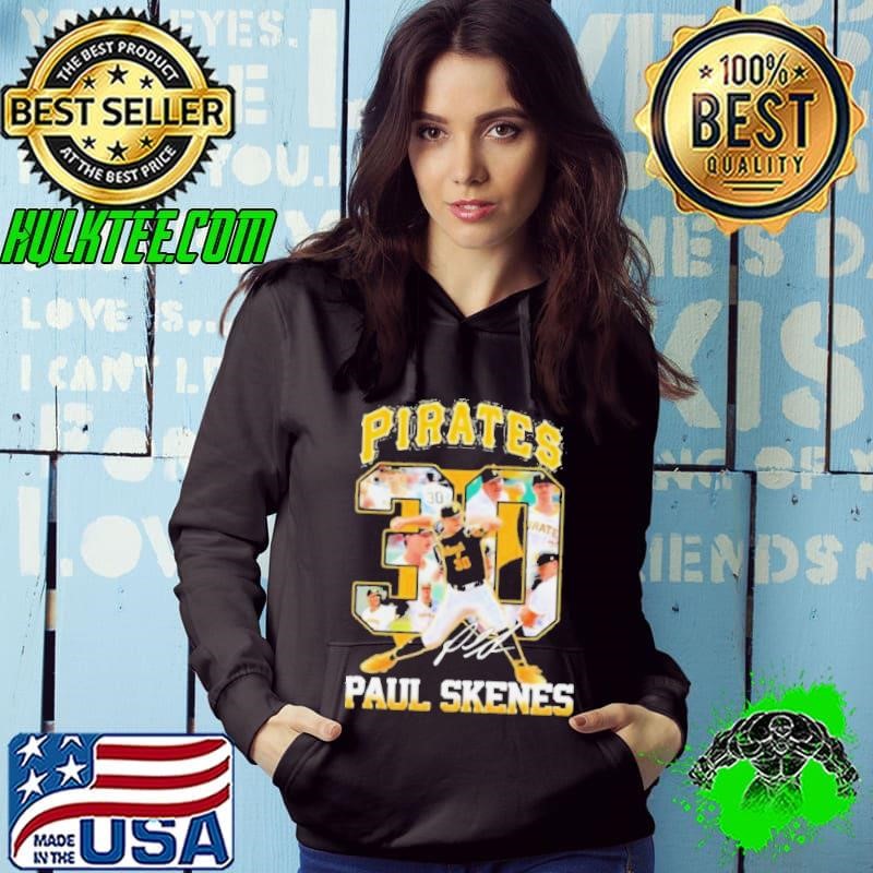 Pittsburgh Pirates Paul Skenes 30 Vintage Signature Hoodie