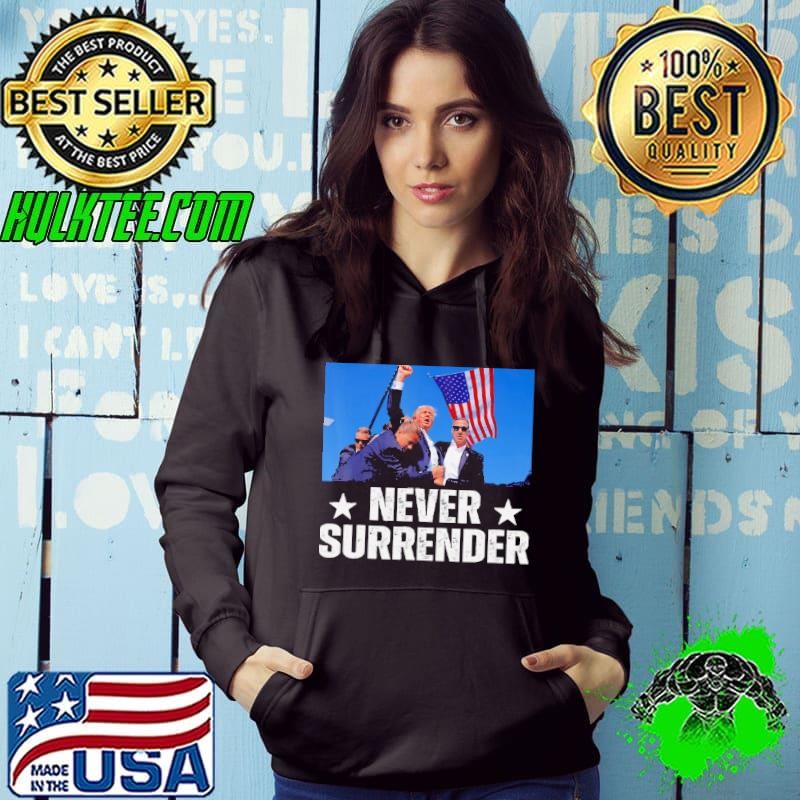 Pray For President Trump Never Surrender God Bless Trump Shirt