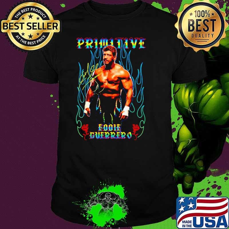 Primitive Eddie Guerrero Flame shirt