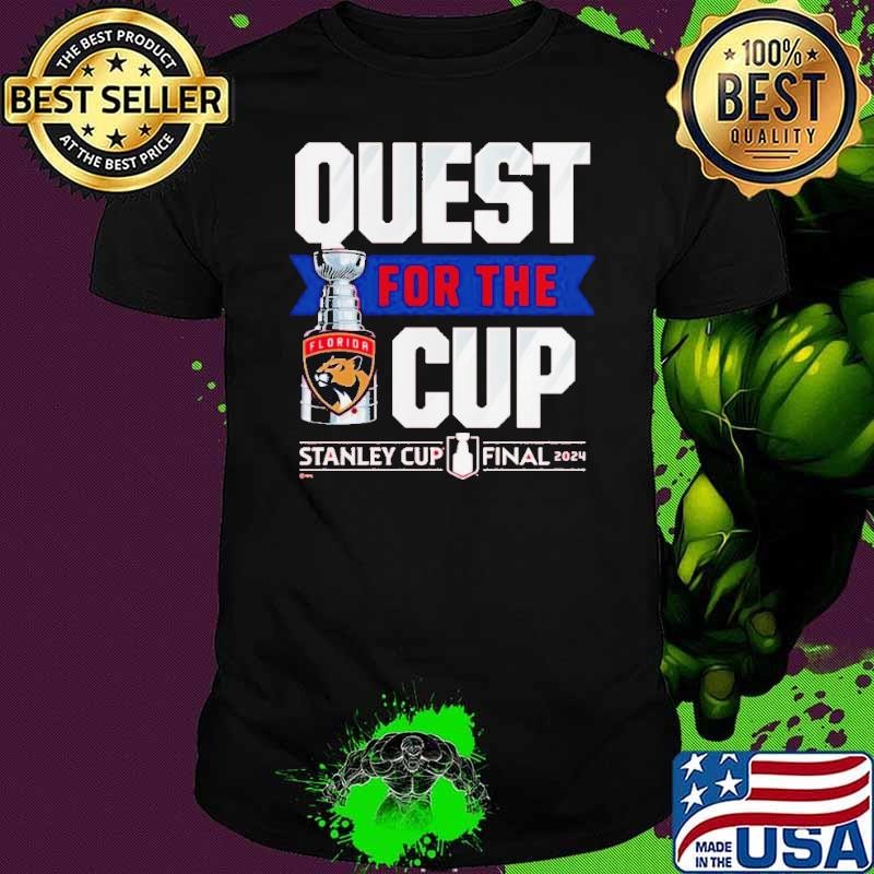 Quest For The Cup Florida Panthers 2024 Stanley Cup Final Shirt