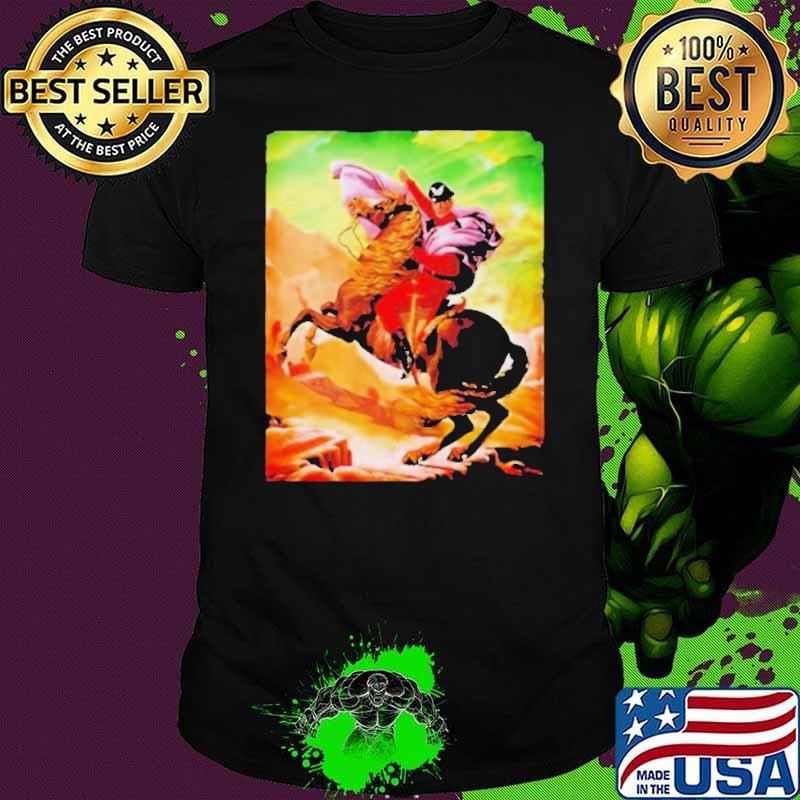 Raul Julia As M Bison Crossing The Alps Shirt