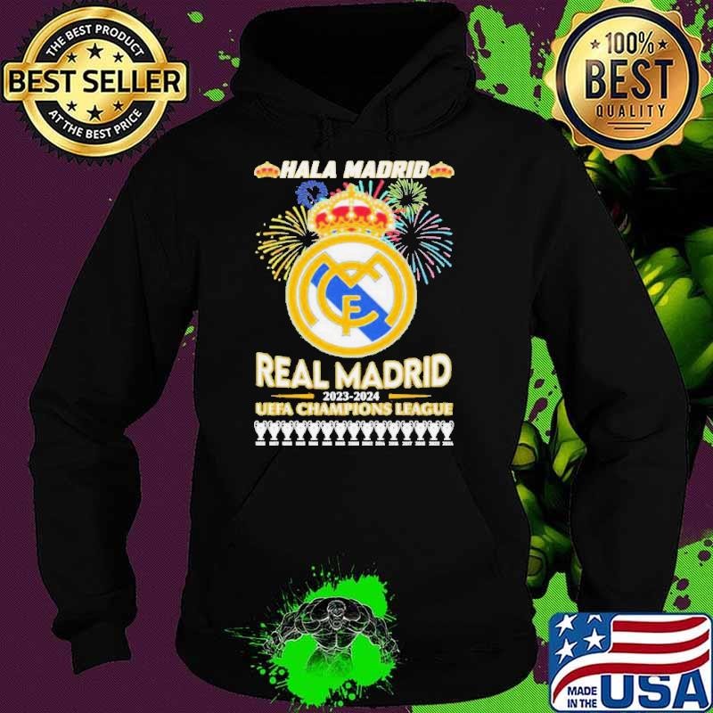 Real Madrid Hala Madrid 2023-2024 UEFA Champions League Hoodie