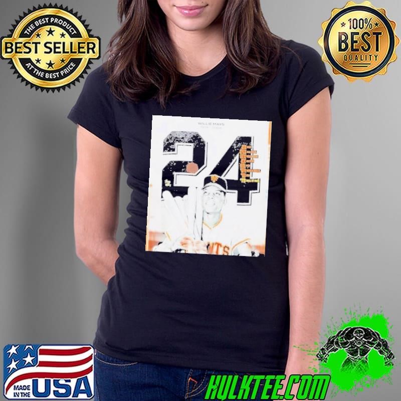 Rip 24 Willie Mays 1931-2024 shirt