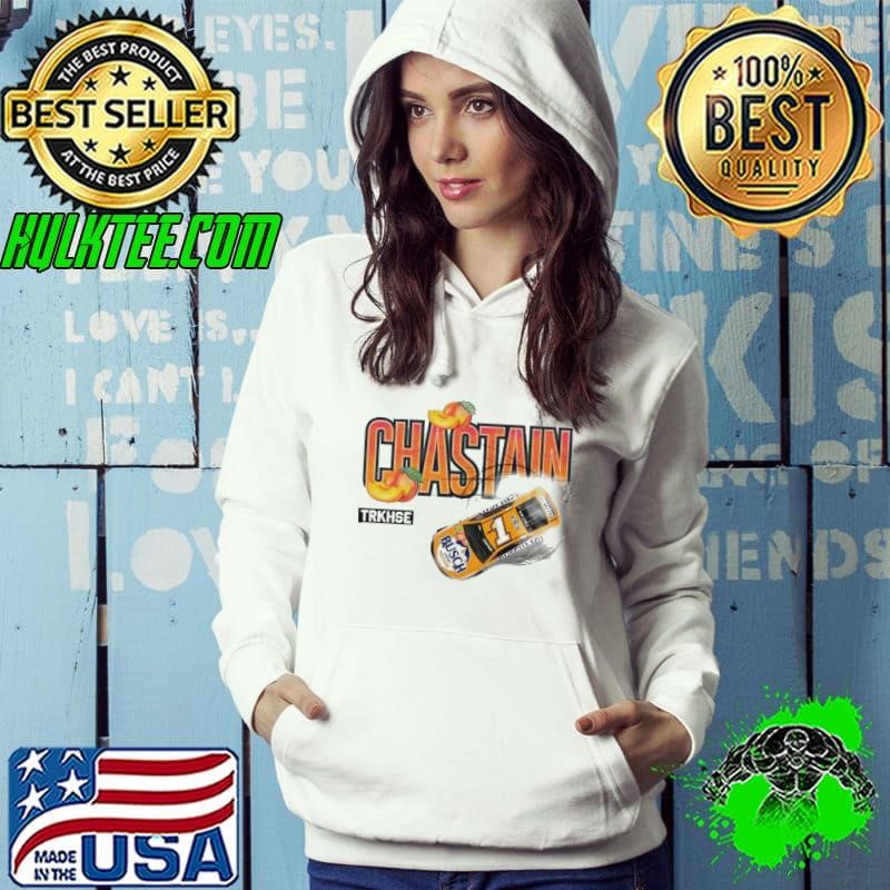 Ross Chastain Trackhouse Racing Team Collection Busch Light Peach shirt