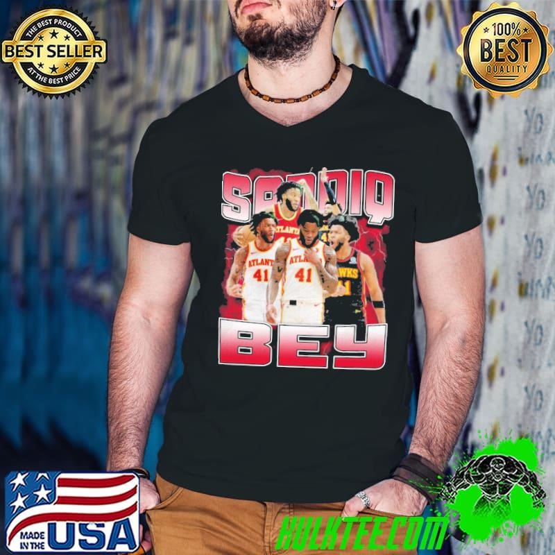 Saddiq Bey American professional basketball player Atlanta Hawks Guys V Neck