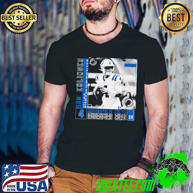 Sam Ehlinger American football quarterback for Indianapolis Colts Guys V Neck