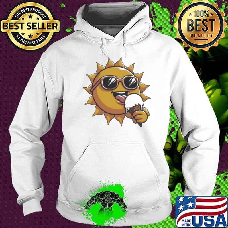 Siun eating ice cream Summer art Hoodie