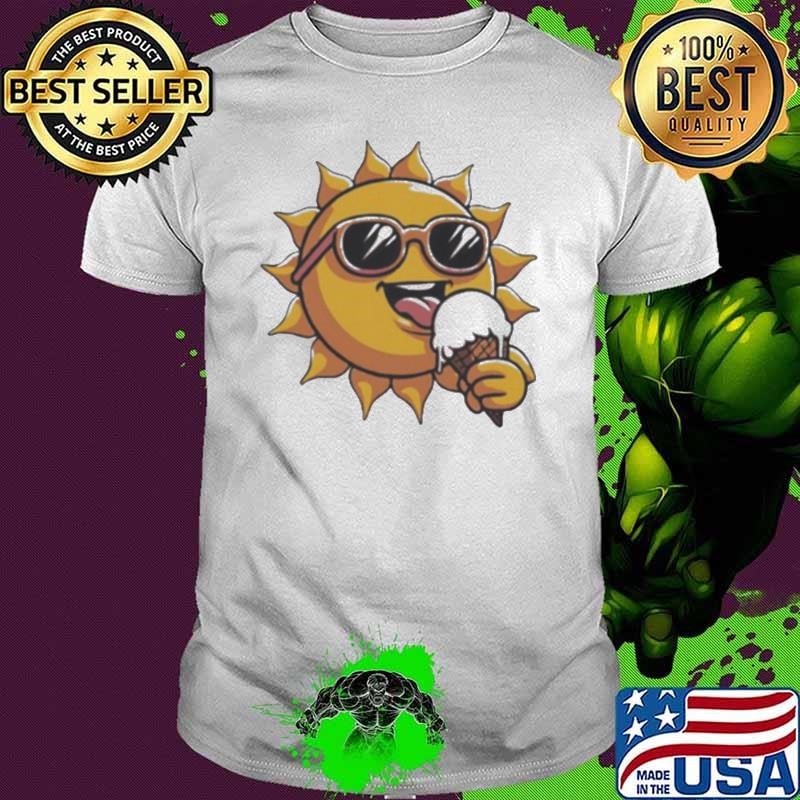 Siun eating ice cream Summer art Unisex