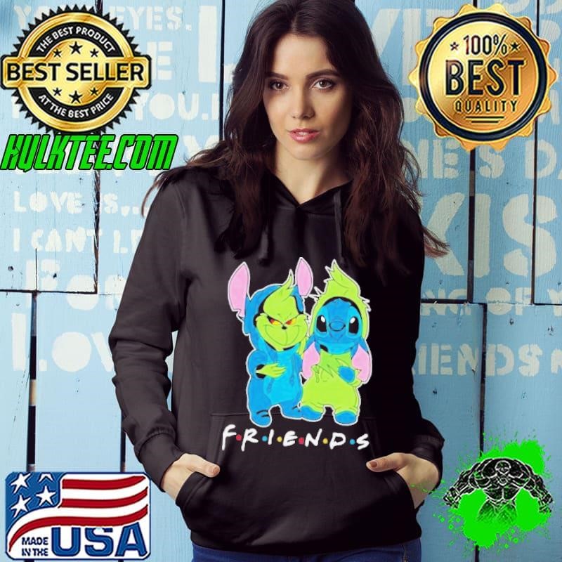 Stitch And Grinch Friends For Life Disney Fan Hoodie