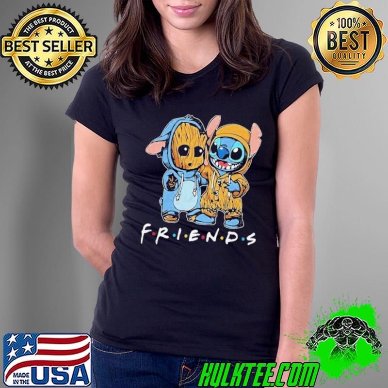 Stitch And Groot Marvel Disney Best Friends For Life shirt