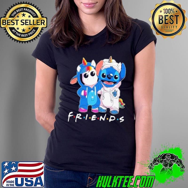 Stitch And Unicorn Friends For Life Disney shirt