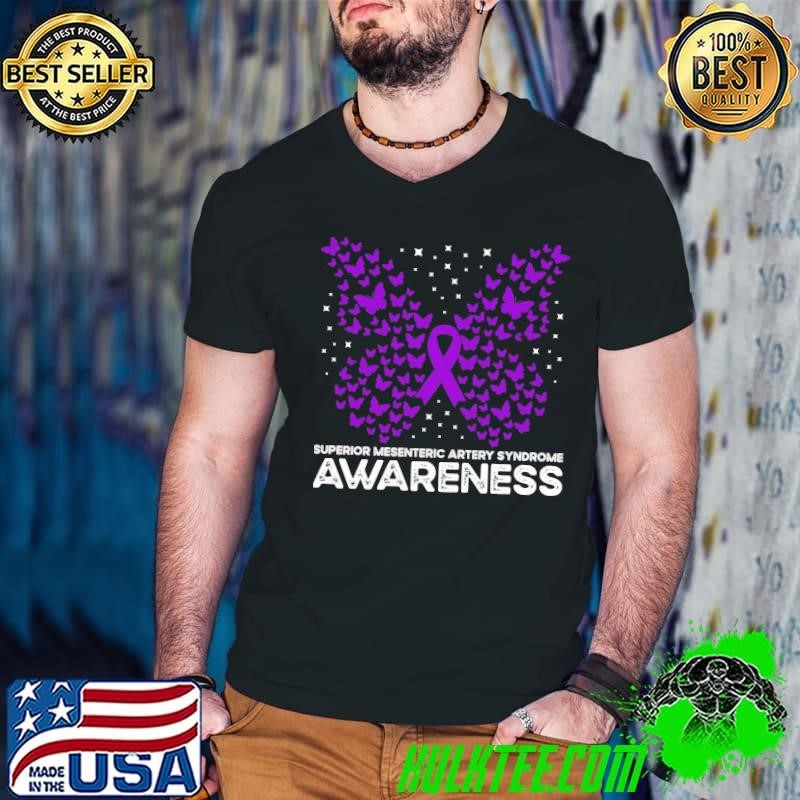 Superior Mesenteric Artery Syndrome Butterfly T-Shirt