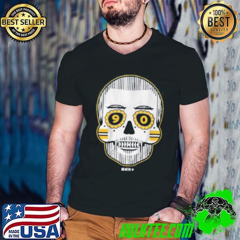 TJ WATT SUGAR SKULL Guys V Neck