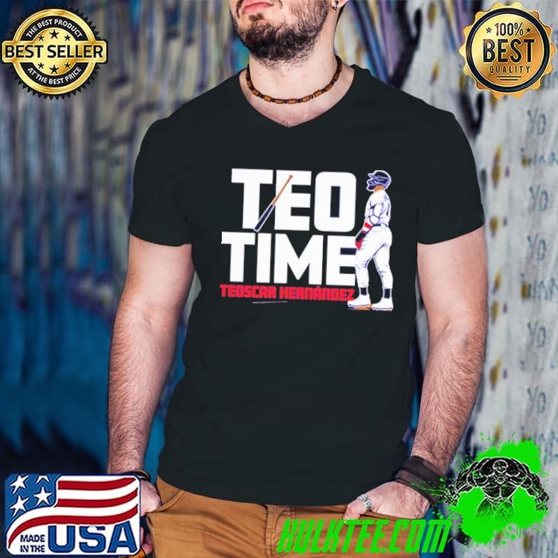 Teoscar Hernandez Teo Time Dominican professional baseball outfielder T-Shirt