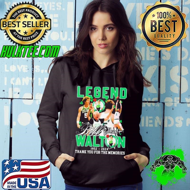 Thank You Legend Bill Walton 1952-2024 Thank You For The Memories Signatures Shirt