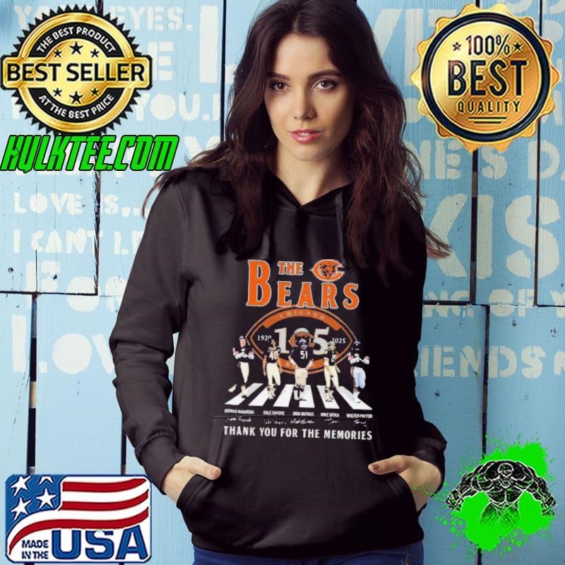 The Bears Abbey Road Thank You For The Memories Signatures Hoodie