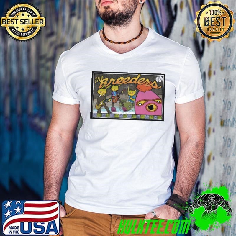 The Breeders 2024 UK And European Tour Poste shirt
