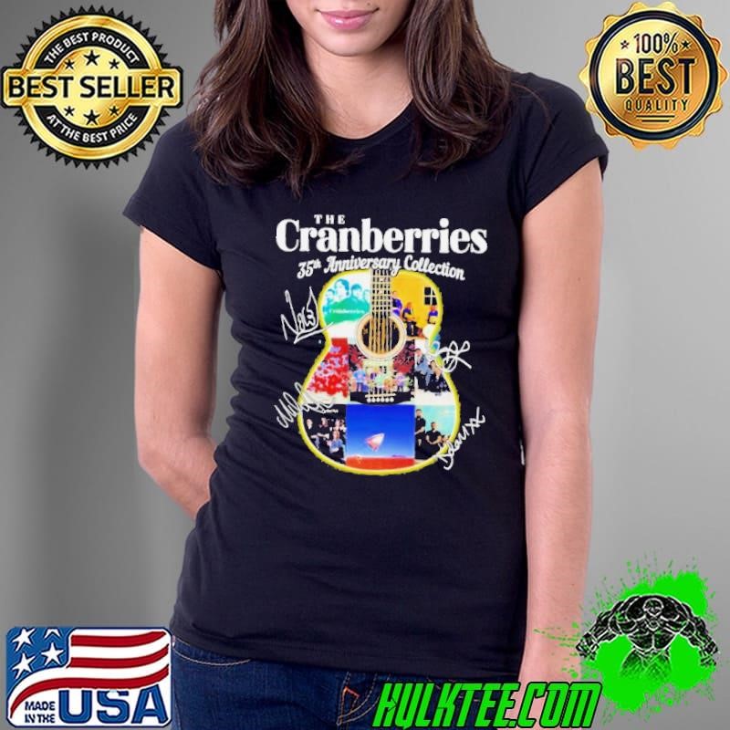 The Cranberries Guitar 35th Anniversary Collection Signatures shirt