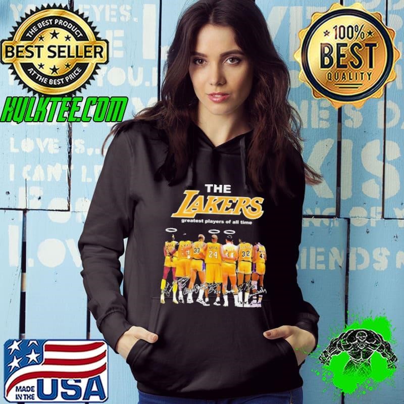The Lakers Greatest Players Of All Time Kobe Bryant Jerry West Signatures 2024 shirt