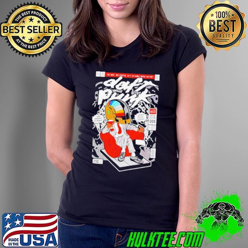 The Most Indluential Acts In Dance Music History Daft Punk Shirt