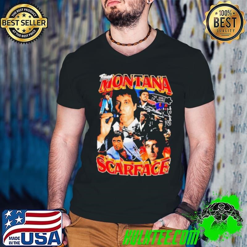 Tony Montana Scarface Vintage Shirt