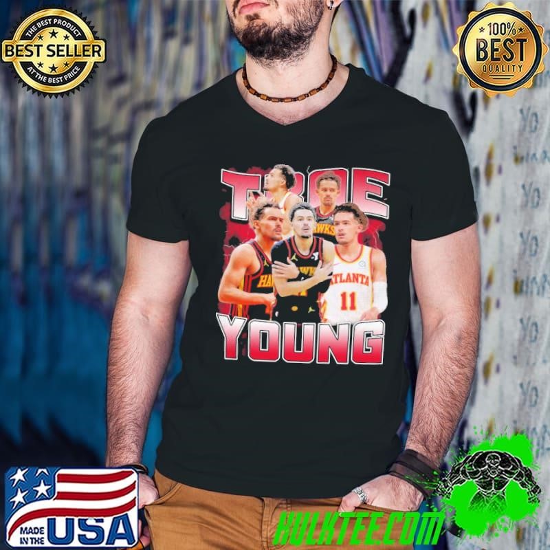Trae Young American professional basketball player Atlanta Hawks Guys V Neck