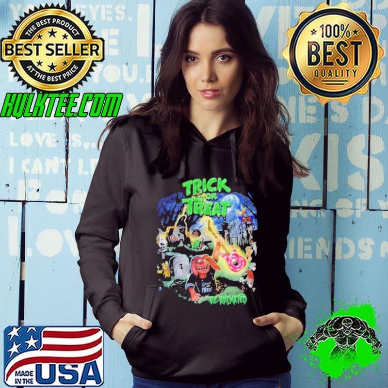 Trick Or Treat Re-Animated Halloween Hoodie