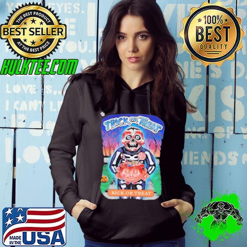 Trick Or Treat Rick Or Treat Halloween Hoodie